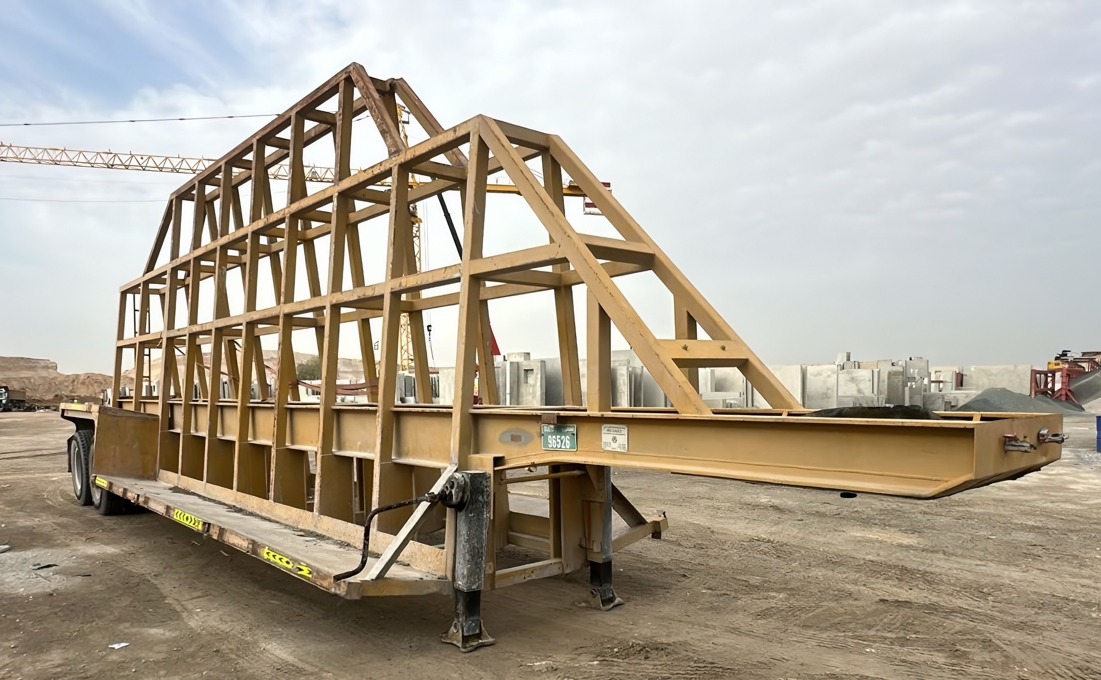 A-Frame Trailer UAE Transport